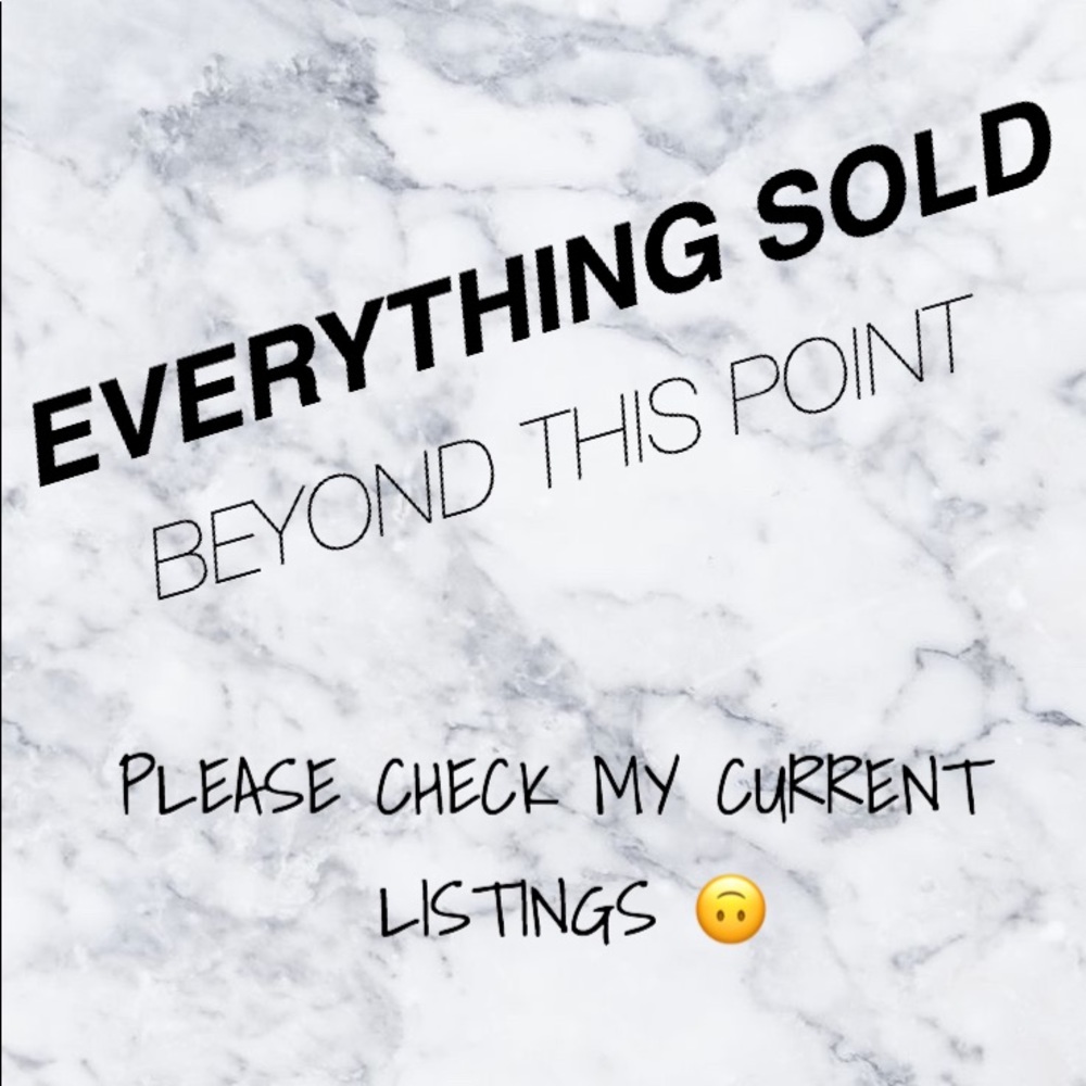 THANK YOU FOR SHOPPING MY CLOSET ❗️